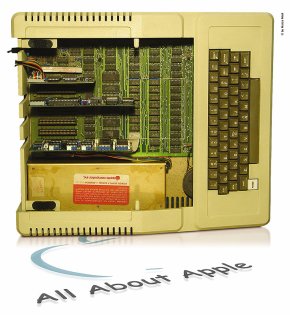 Apple II Europlus abierto