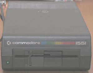 CBM 1551 pararell disk-drive