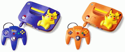 N64 Picachu europea y japonesa