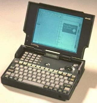 Olivetti Quaderno 33 : ejecutando Win 3.1